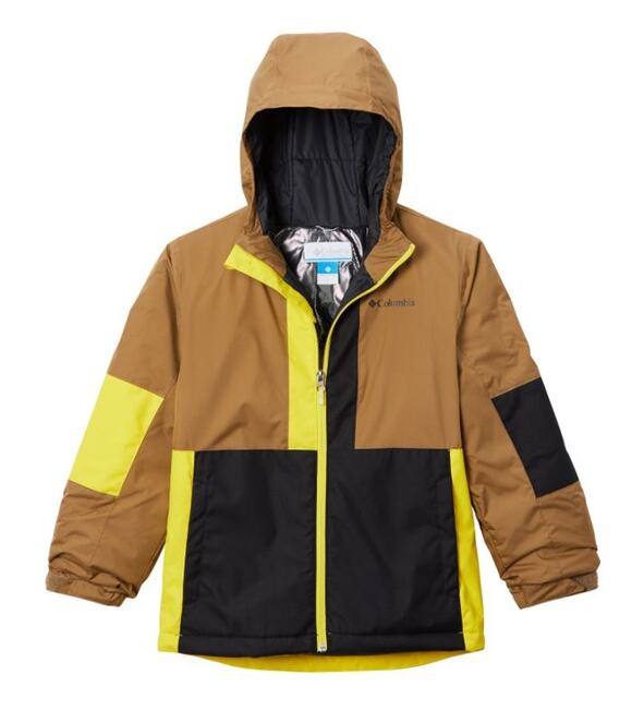 Columbia Other - Boys Columbia Oso Mountain Insulated Jacket, Delta Lemon, Small/8, Ski/Snowboard
